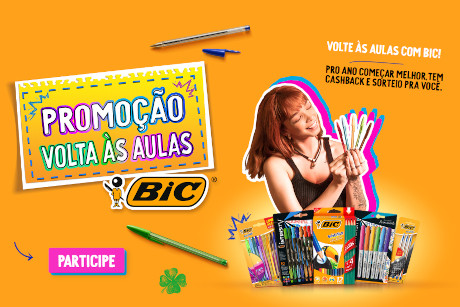 Promoção Volta às Aulas Bic