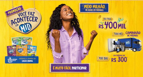 Promoção Você Faz Acontecer com Mid