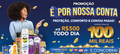 Promoção SC Johnson É Por Nossa Conta
