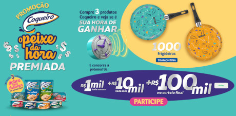 Promoção Coqueiro O Peixe da Hora Premiada