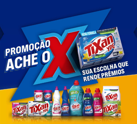 Promoção Tixan Ypê Ache o X