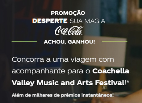 Promoção Coca-Cola Desperte sua Magia
