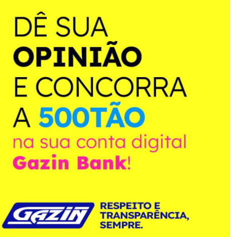 Promoção Opinião Premiada Gazin