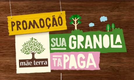 Promoção Mãe Terra Sua Granola Ta Paga