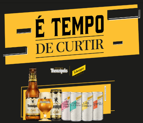Promoção Therezópolis e Schweppes É Tempo de Curtir 
