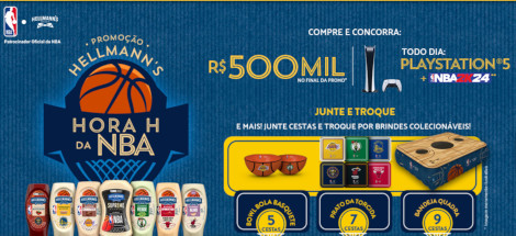Promoção Hellmann’s Na Hora H da NBA