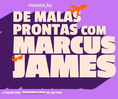Promoção De Malas Prontas com Marcus James