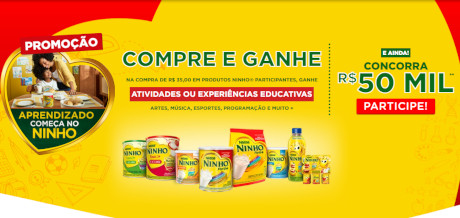 Promoção Aprendizado Começa no Ninho