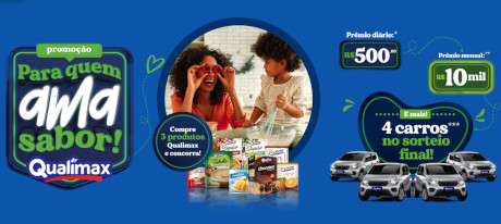 Promoção Qualimax Para Quem Ama Sabor