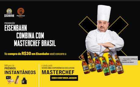 Promoção Eisenbahn Combina com Masterchef Brasil