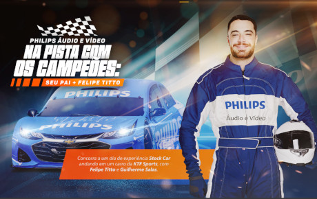 Promoção Philips Áudio e Vídeo Na Pista Com Os Campeões