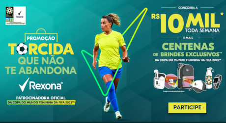 Promoção Rexona Torcida Que Não Te Abandona