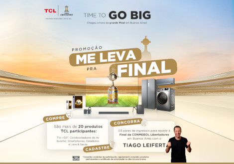 Promoção Semp TCL Me Leva Pra Final