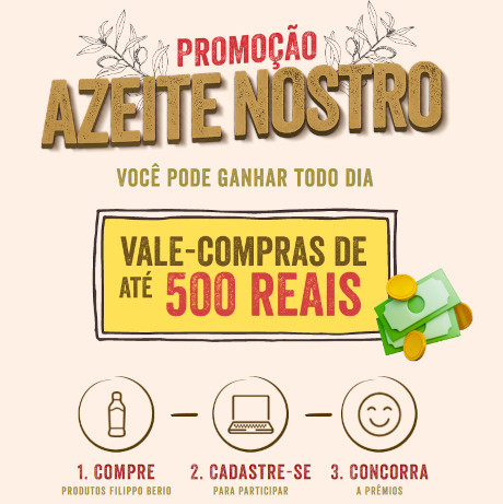 Promoção Filippo Berio Azeite Nostro