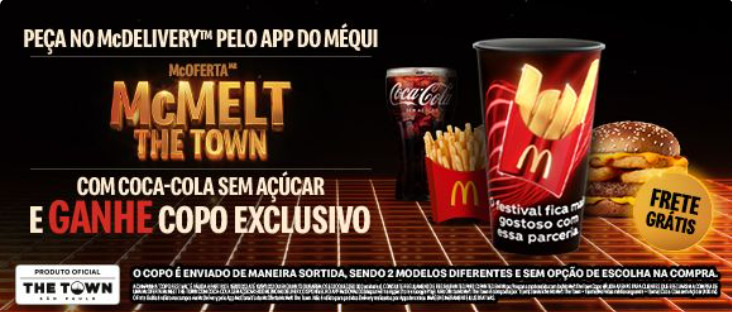 Promoção McDonald’s Copo Festival