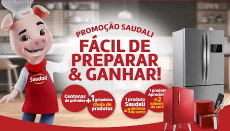 Promoção Saudali Fácil de Preparar e Ganhar
