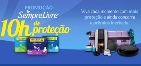 Promoção Sempre Livre 10h de Proteção