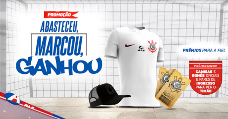 Promoção Ale Abasteceu, Marcou, Ganhou