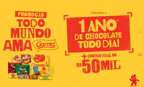 Promoção Todo Mundo Ama Garoto