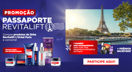 Promoção L’Oréal Passaporte Revitalift
