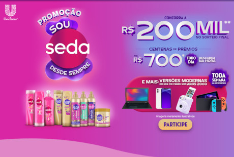 Promoção Sou Seda Desde Sempre