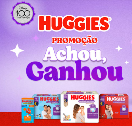 Promoção Huggies Achou, Ganhou