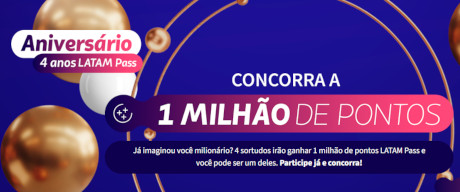 Promoção Aniversário Latam Pass
