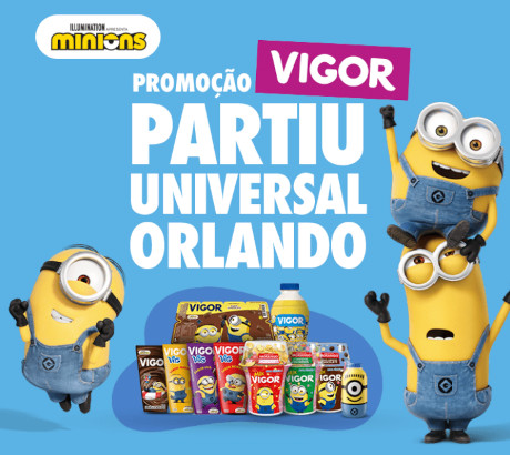 Promoção Vigor Partiu Universal Orlando Resort