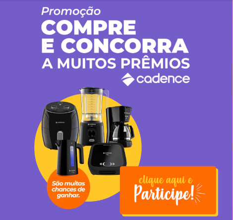 Promoção Compre e Concorra Cadence