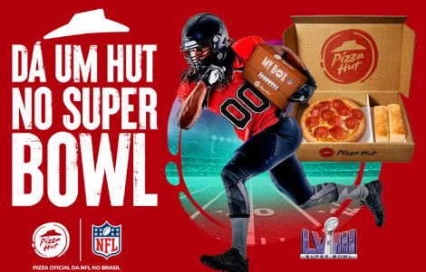 Promoção Dá um Hut no Super Bowl