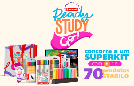 Promoção Stabilo Ready. Study.Go