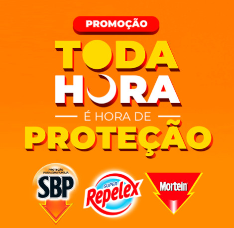 Promoção Toda Hora É Hora de Proteção com SBP, Repelex e Mortein