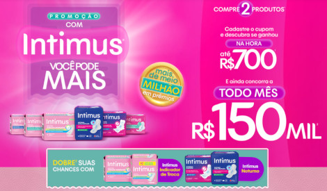 Promoção Com Intimus Você Pode Mais