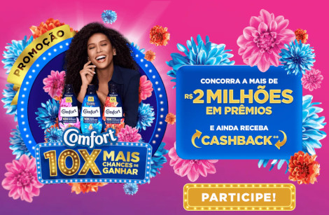Promoção Comfort 10x Mais Chances de Ganhar