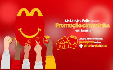 Promoção McDonald’s Cineminha em Família