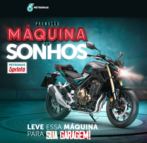 Promoção Máquina Dos Sonhos Petronas Sprinta