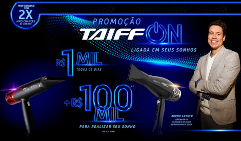 Promoção Taiff On Ligada em Seus Sonhos