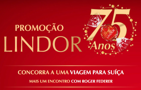 Promoção Lindt Lindor 75 Anos