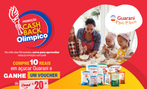Promoção Guarani CashBack Olímpico