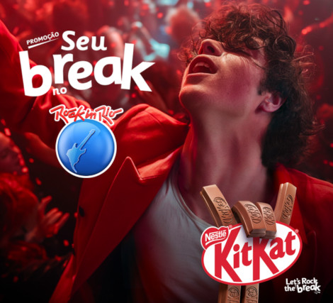 Promoção KitKat Seu Break no Rock in Rio