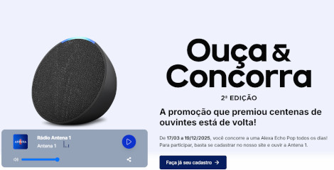 Promoção Antena 1 Ouça e Concorra