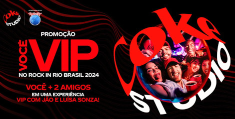 Promoção Coca-Cola Você VIP no Rock in Rio Brasil