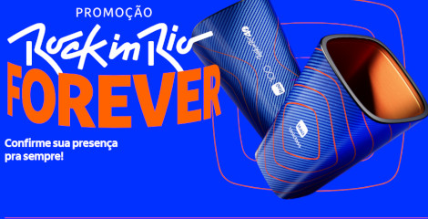 Promoção Rock In Rio Forever Itaú