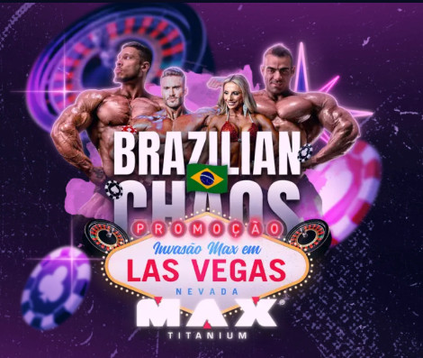 Promoção Brazilian Chaos Invasão Max em Las Vegas