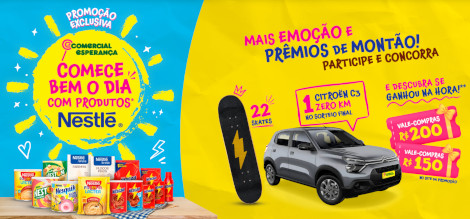 Promoção Comece Bem O Dia com Produtos Nestlé