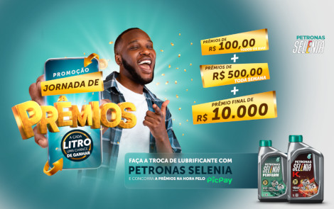 Promoção Jornada de Prêmios Petronas Selenia