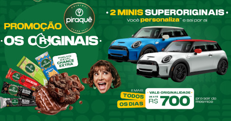 Promoção Piraquê Os Originais
