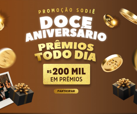 Promoção Sodiê Doce Aniversário