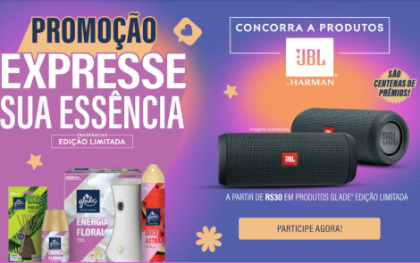 Promoção Glade Expresse Sua Essência