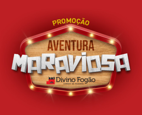 Promoção Divino Fogão Aventura Maraviosa